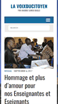 Mobile Screenshot of lavoixducitoyen.com
